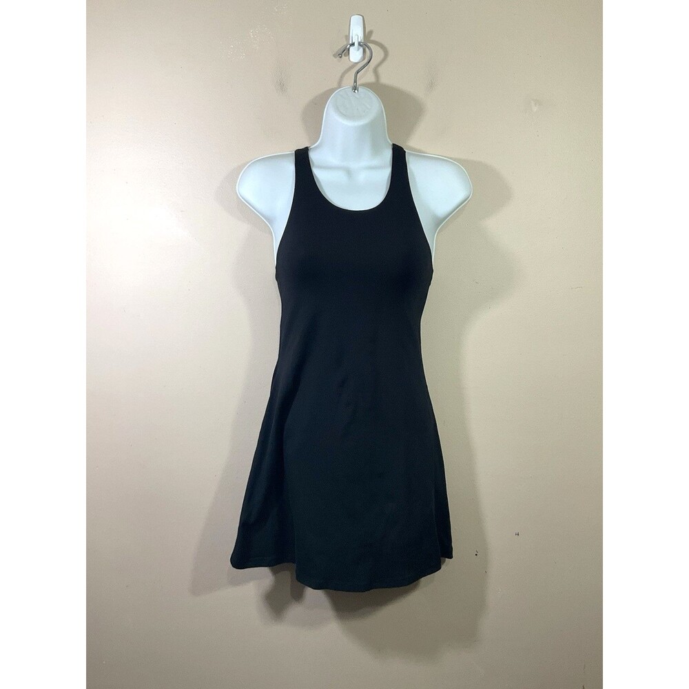 OFFLINE By Aerie The Hugger Dress XXS Black Skort Romper Athletic Active Pockets